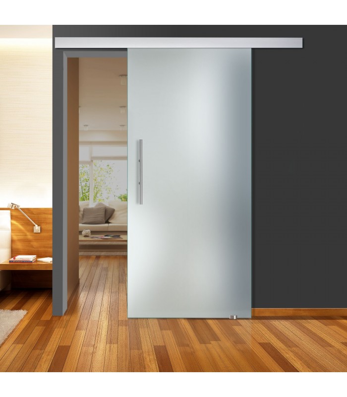 Glasschiebetür QSS011-AG50 Soft-Close GS, Satinato Glasschiebetür QSS011-AG50 Soft-Close GS, Satinato